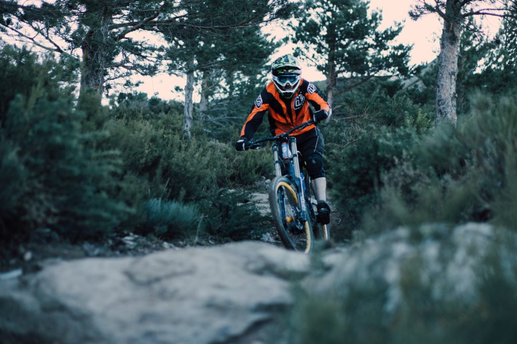 mountain biker