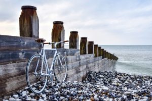 bicycle on the sea