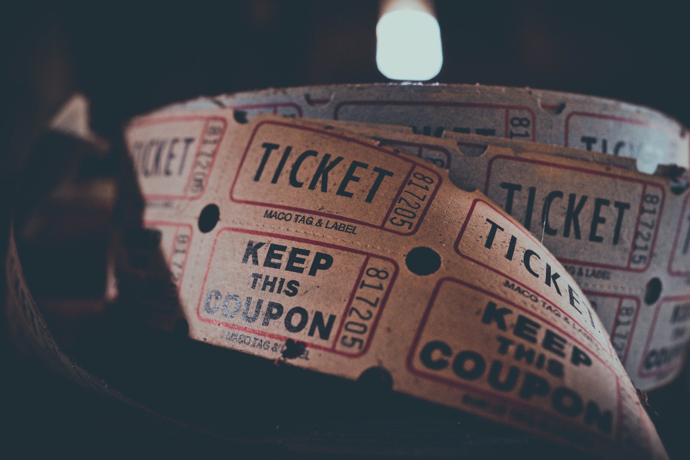 ticket coupon