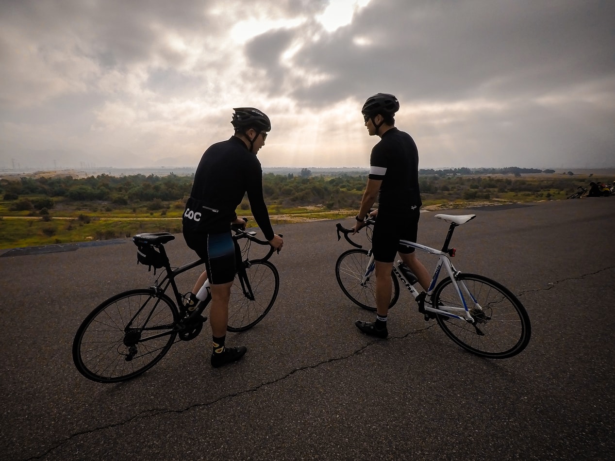 bicycling road